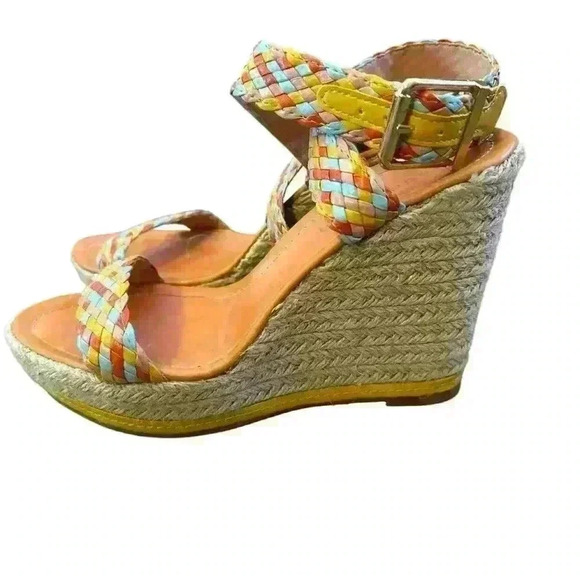 Madden Girl Women's NARLA Espadrille Wedge Sandal 8 - Picture 3 of 4